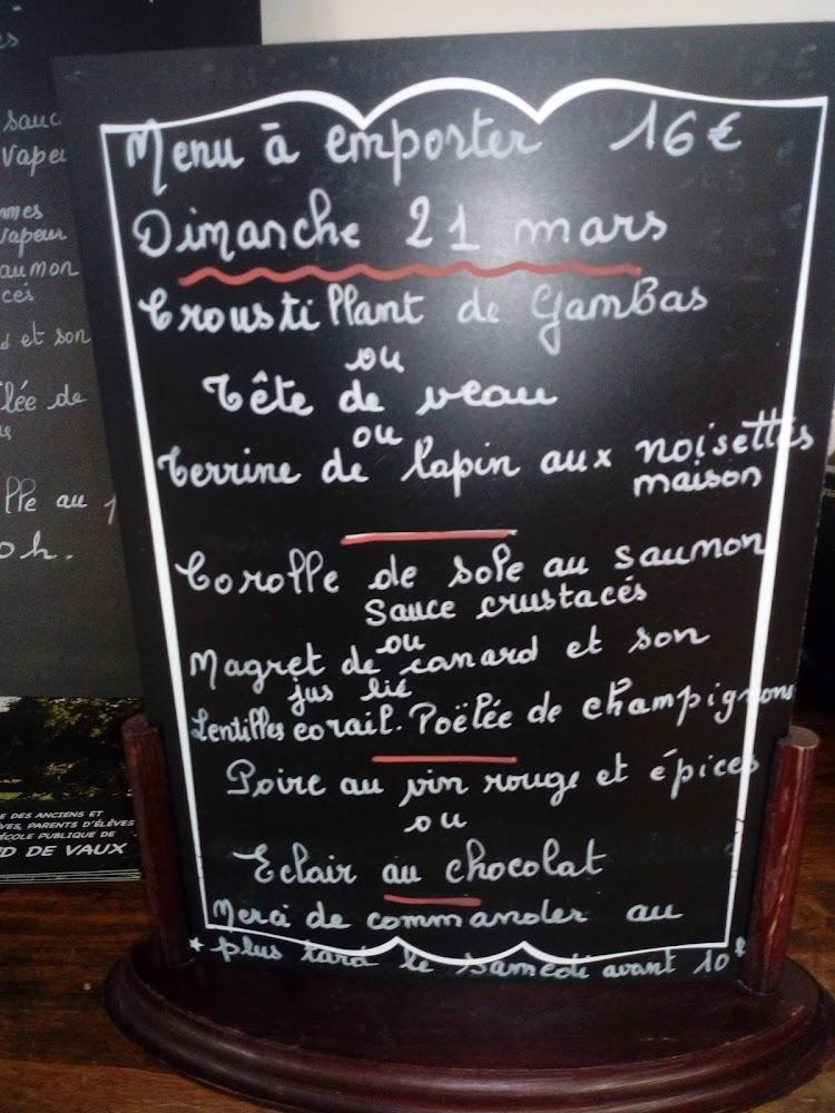 Le Cheval Blanc - Menu Image 4
