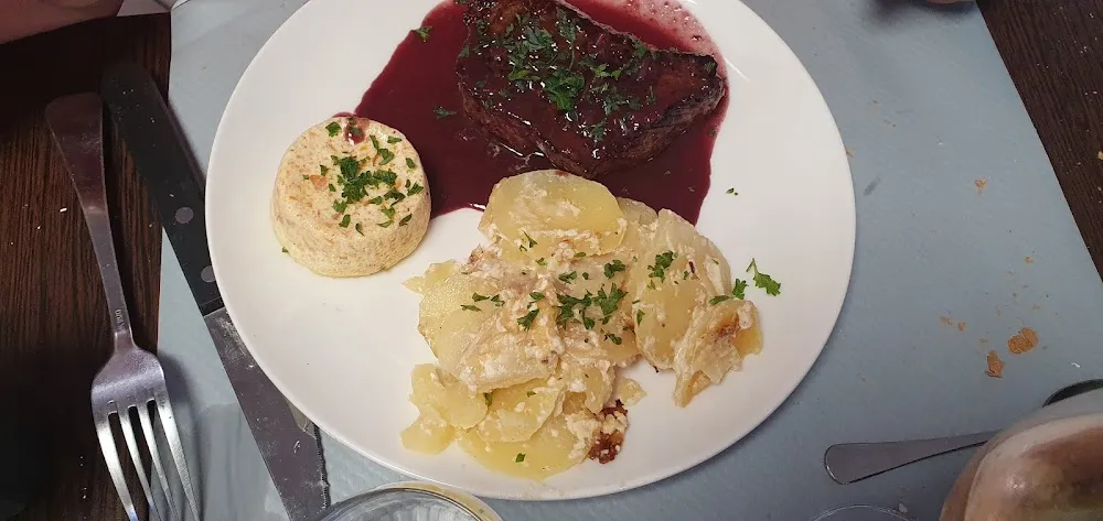Pavé de Bœuf Sauce Marchand de Vin